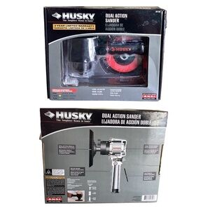 ☃️ NIB Husky 6” Duel Action Sander